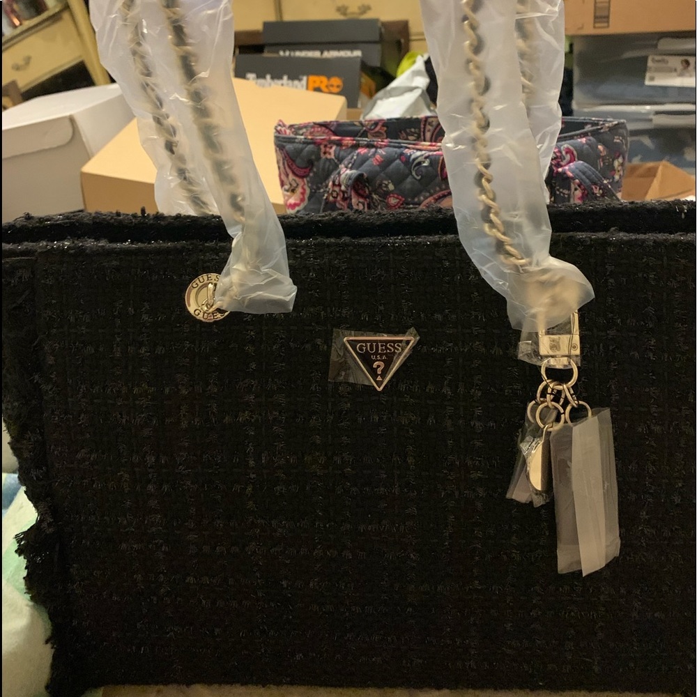 GUESS Black Handbag